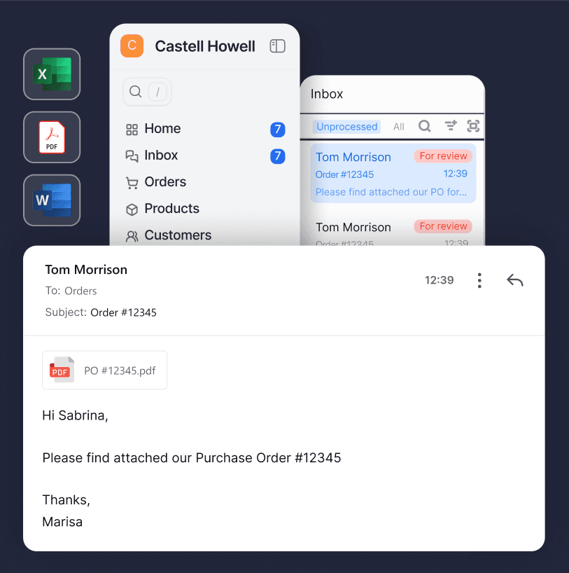 Emails with any attachment
